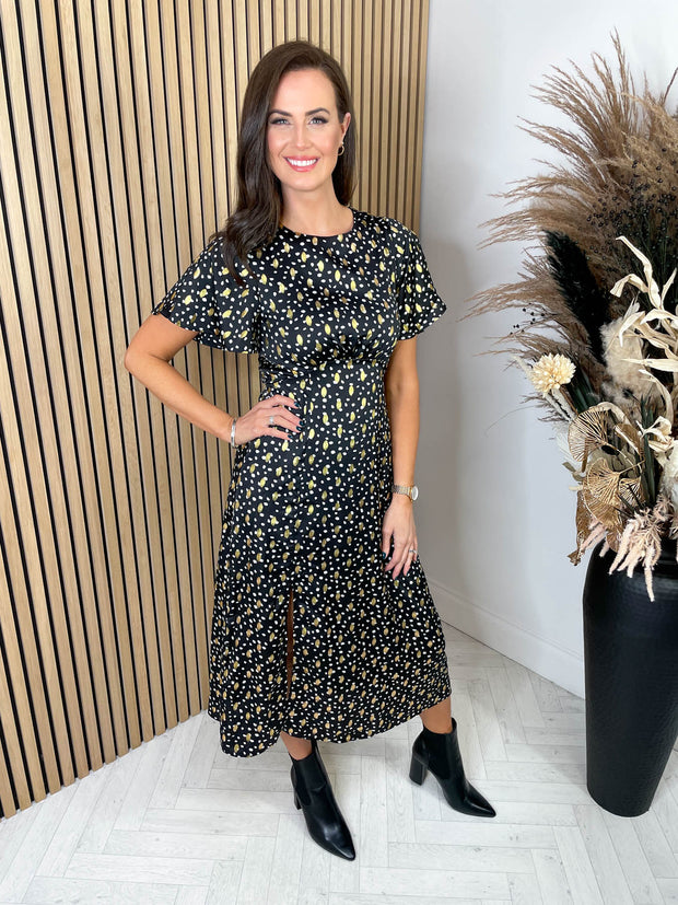 Melany Dress Gold Foil - 2 Colours