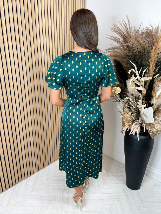 Melany Dress Gold Foil - 2 Colours