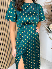 Melany Dress Gold Foil - 2 Colours