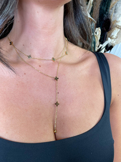 Double Star Necklace