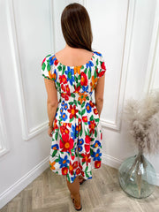 Iona Dress - Bold Floral