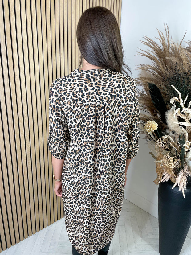 Nola Dress - Cheetah