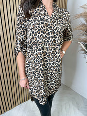 Nola Dress - Cheetah