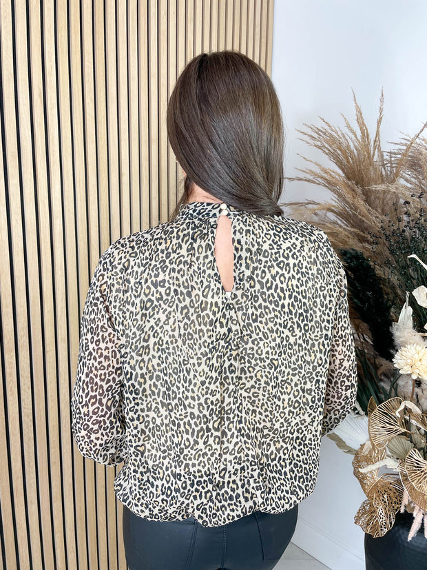Lenor Top - Cheetah