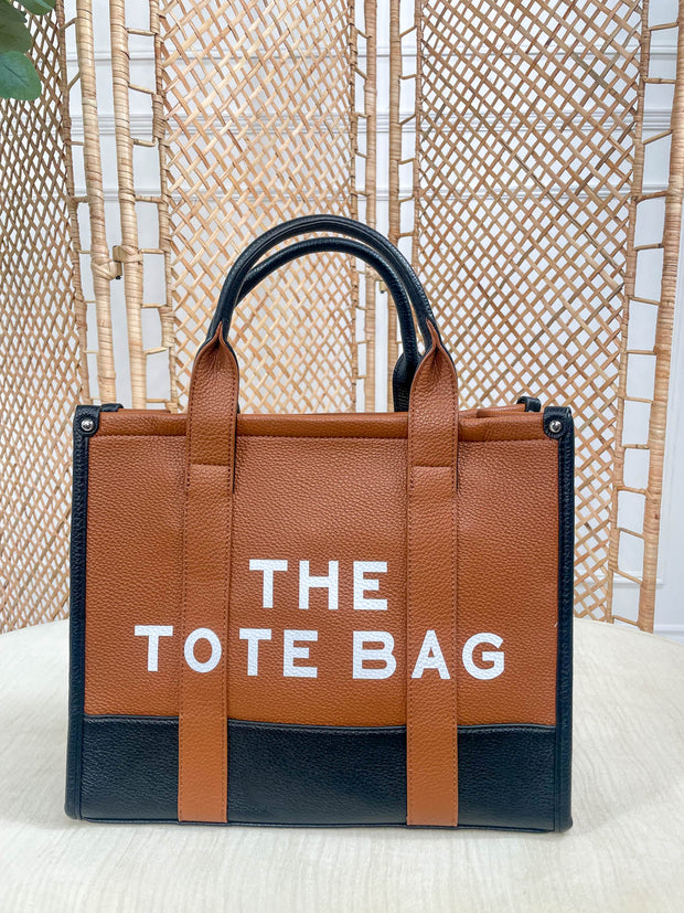 Tora Two Tone Tote Bag - 3 Colours