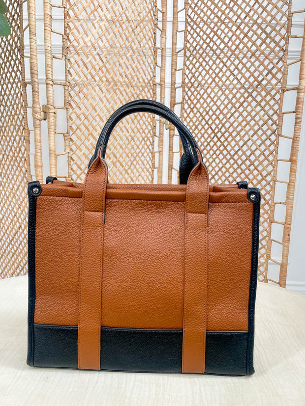 Tora Two Tone Tote Bag - 3 Colours
