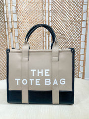 Tora Two Tone Tote Bag - 3 Colours