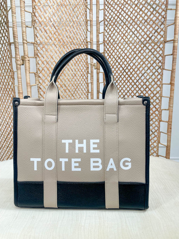Tora Two Tone Tote Bag - 3 Colours