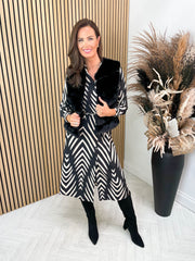 Cilla Dress - Stripe