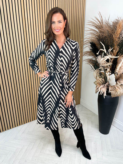 Cilla Dress - Stripe