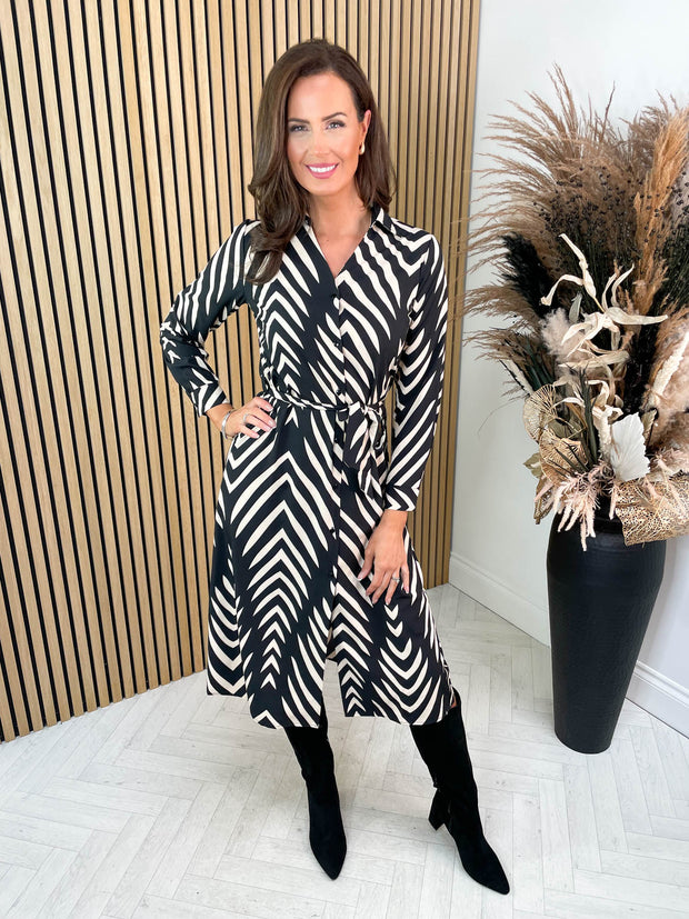 Cilla Dress - Stripe