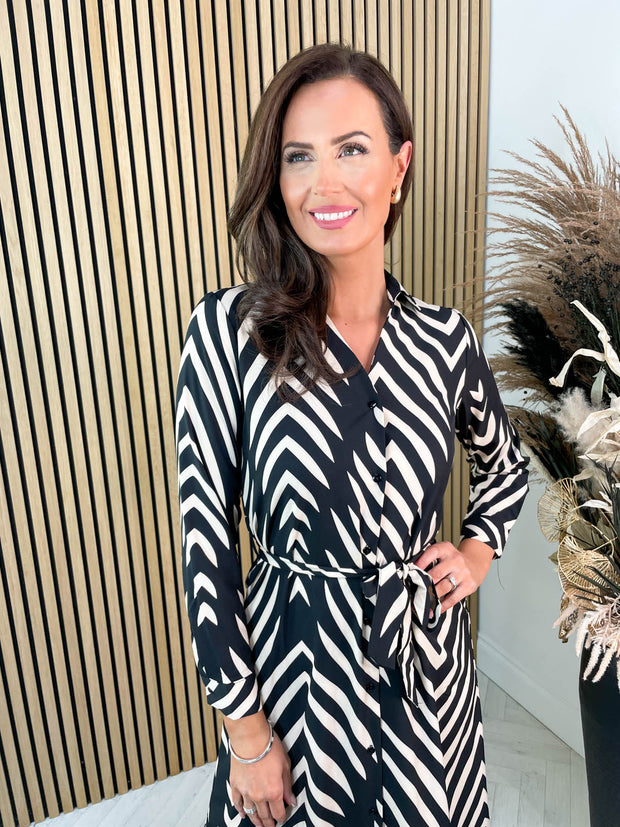 Cilla Dress - Stripe