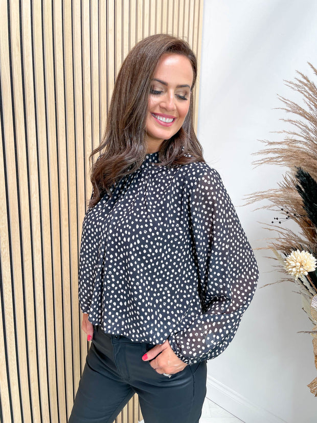 Bobbi Blouse - Polka