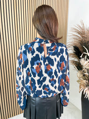 Penny Blouse - Leopard