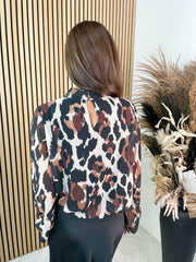 Penny Blouse - Leopard
