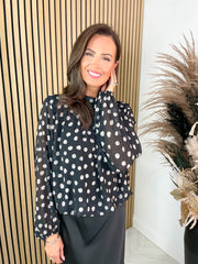 Penny Blouse - Polka Dot