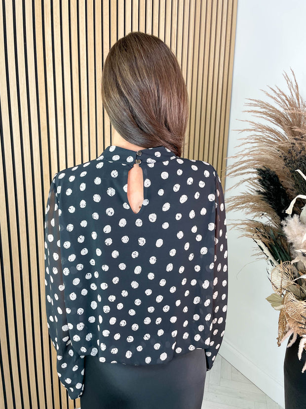 Penny Blouse - Polka Dot