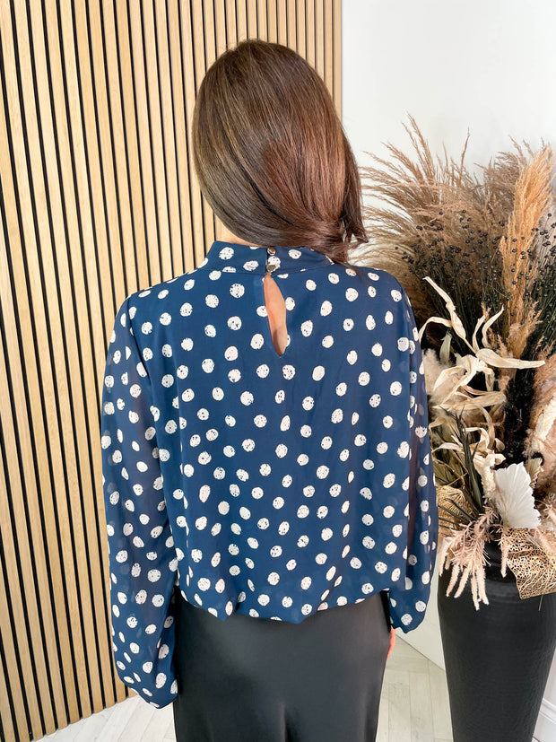 Penny Blouse - Polka Dot