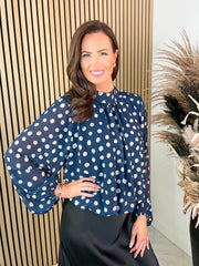 Penny Blouse - Polka Dot