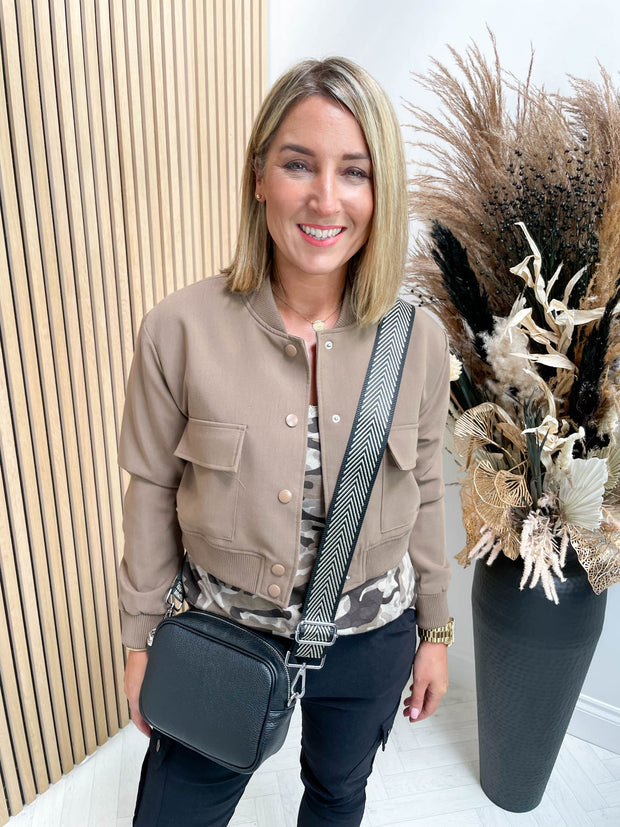 Caitlin Camo Top - 2 Colours