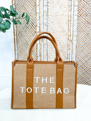Tora Hessian Tote Bag