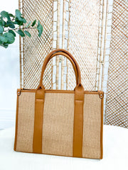 Tora Hessian Tote Bag