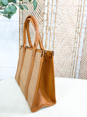 Tora Hessian Tote Bag
