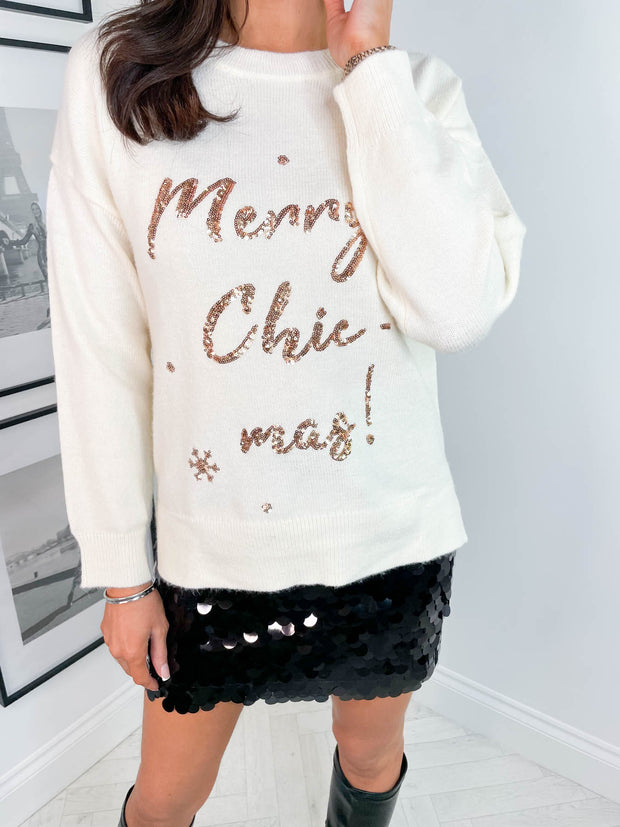 Merry Chic-mas Knit - 2 Colours