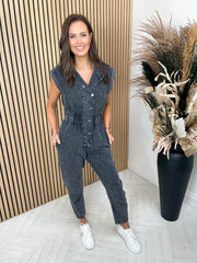 Alysia Denim Jumpsuit - 3 Colours