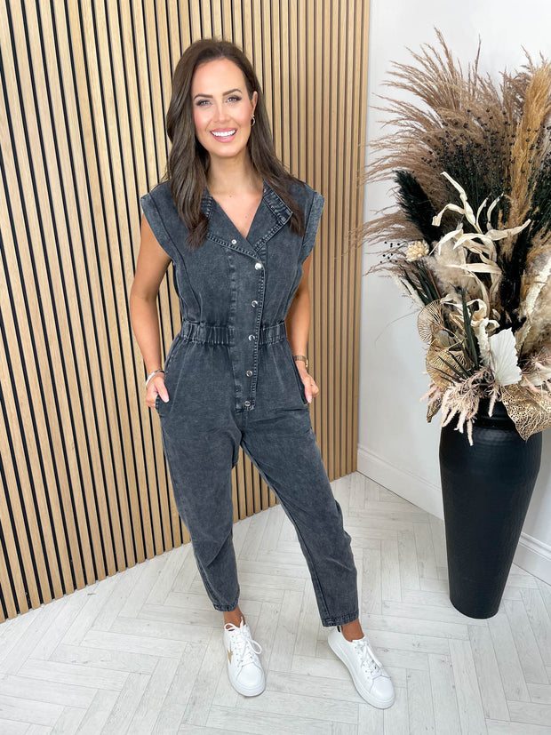 Alysia Denim Jumpsuit - 3 Colours