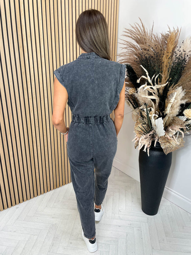 Alysia Denim Jumpsuit - 3 Colours