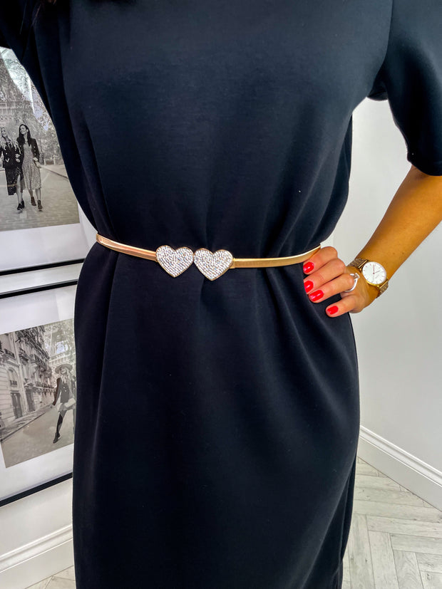 Double Heart Belt - 2 Colours