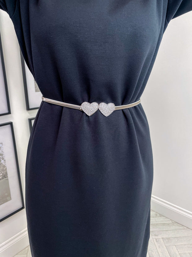 Double Heart Belt - 2 Colours