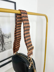 Houndstooth Mix & Match Bag Strap - 2 Colours
