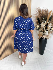 CURVE Delphine Polka Dress - 2 Colours