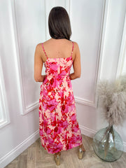 Isobella Dress - Pink Floral
