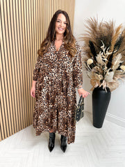 CURVE Xena Dress - Cheetah
