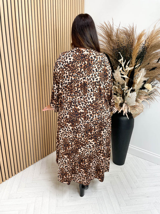 CURVE Xena Dress - Cheetah