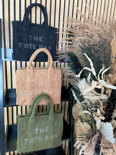 The teddy small traveler tote bag best sale