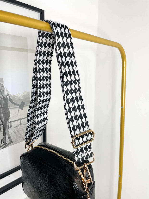 Houndstooth Mix & Match Bag Strap - 2 Colours