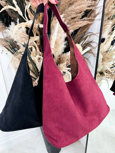 Soho Suede Shoulder Bag - 2 Colours