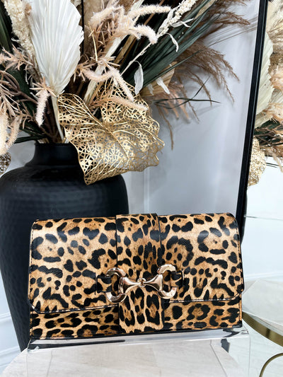 Mayfair Clutch - Leopard