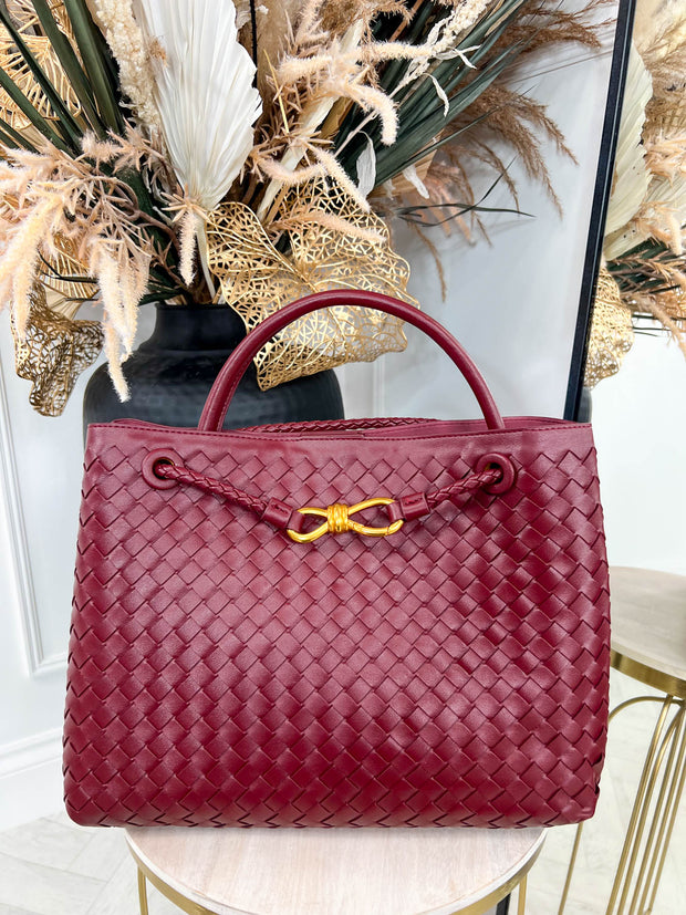 Manhattan Bag - Burgundy