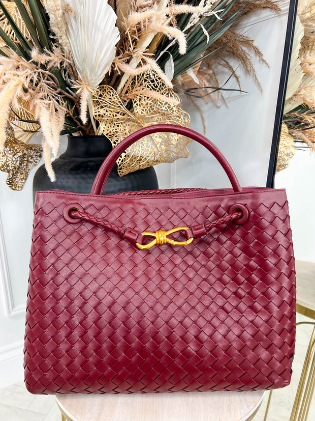 Manhattan Bag - Burgundy