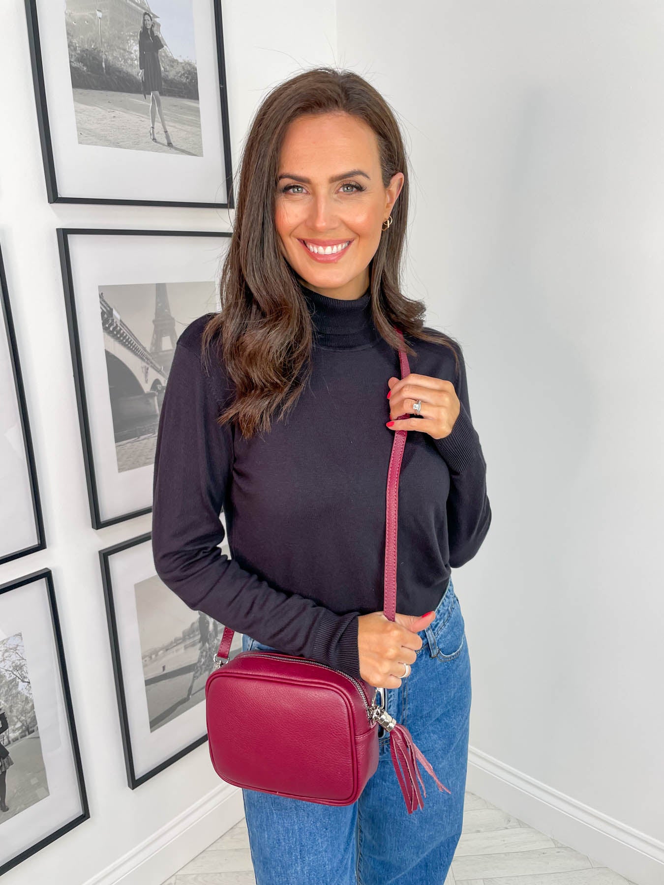 Leather Camera Bag 15 Colours Tiger Lily Boutique