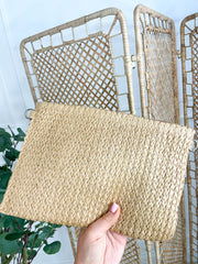 Geri Leopard Clutch
