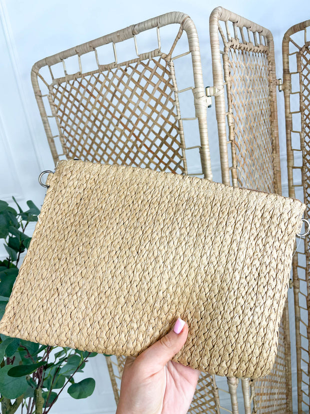 Geri Leopard Clutch