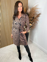 Kimmie Suede Trench Coat