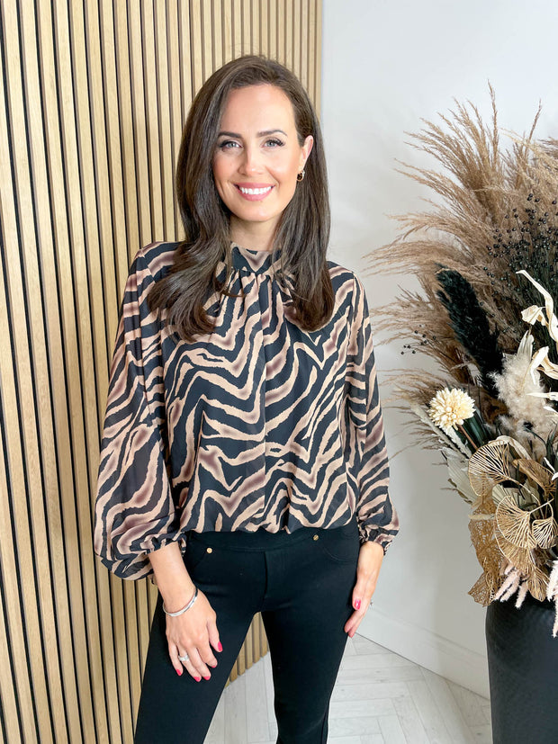Bobbi Blouse - Tiger