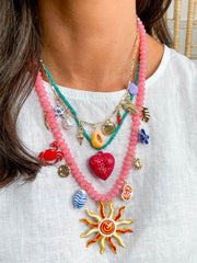 Coastal charm necklace
